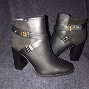 Black Heeled Booties